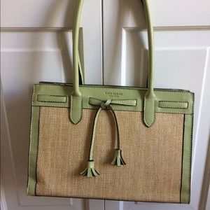 kate spade Straw Handbag